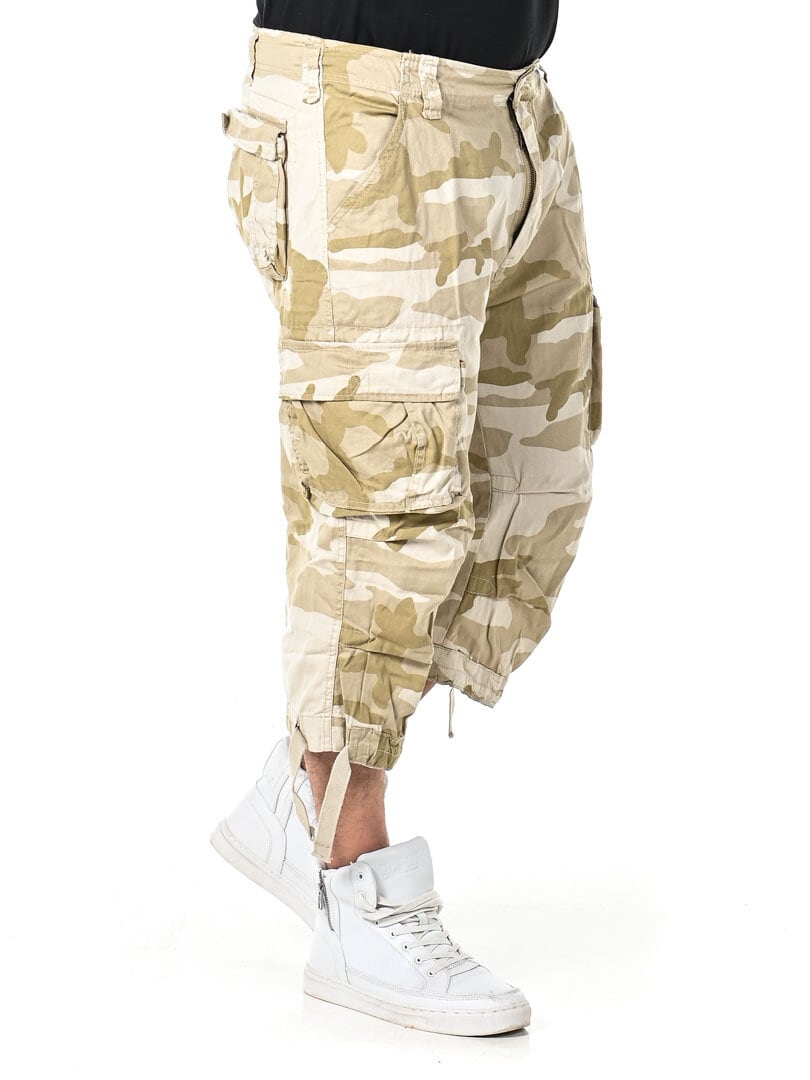 Urban Legend 3/4 Shorts - Camo/Beige