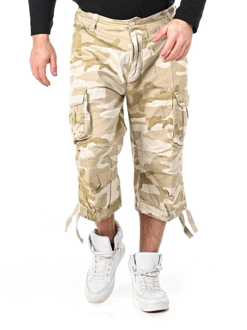 Urban Legend 3/4 Shorts - Camo/Beige