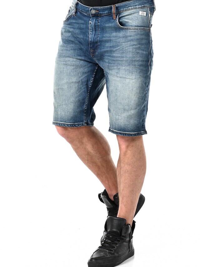 Eamon Blend Shorts - Mørkeblå