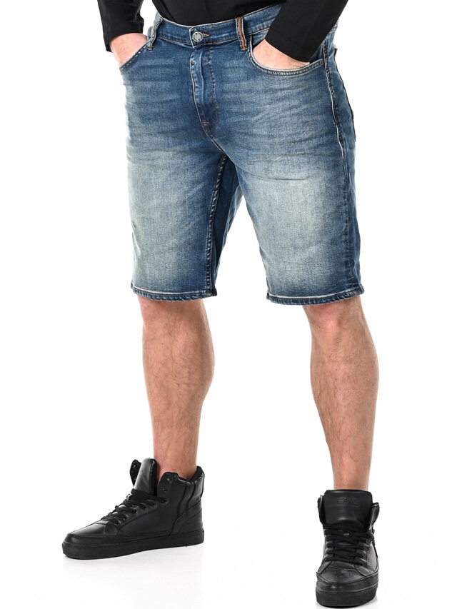 Eamon Blend Shorts - Mørkeblå