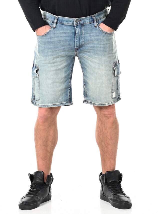Briac Cargo Shorts - Blå