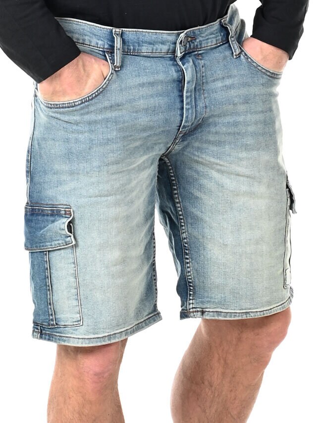 Briac Cargo Shorts - Blå