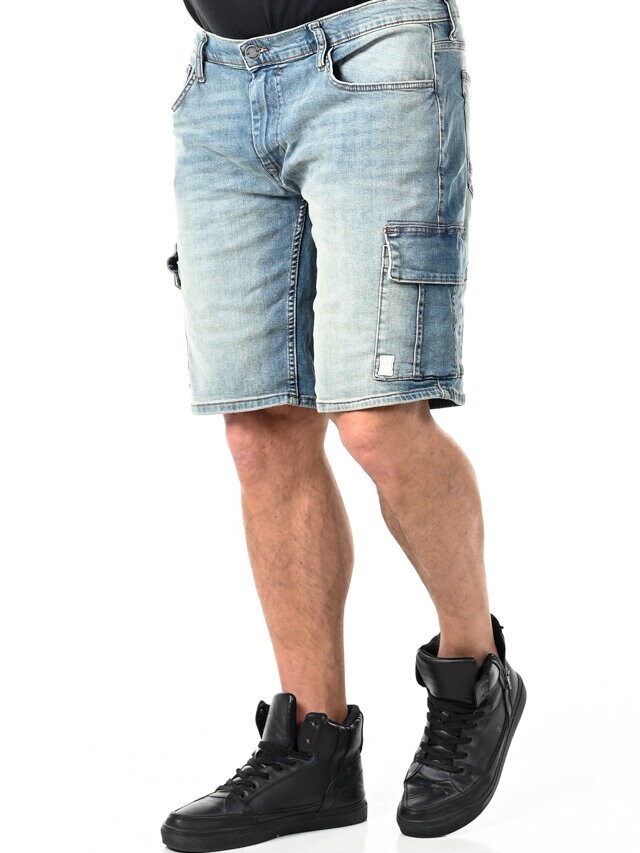 Briac Cargo Shorts - Blå