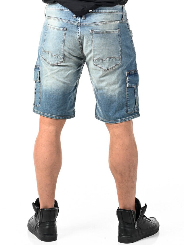 Briac Cargo Shorts - Blå