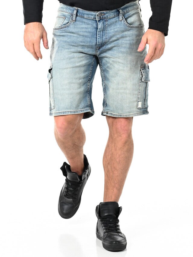 Briac Cargo Shorts - Blå