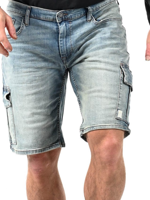 Briac Cargo Shorts - Blå