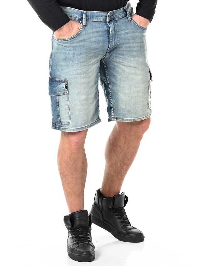 Briac Cargo Shorts - Blå