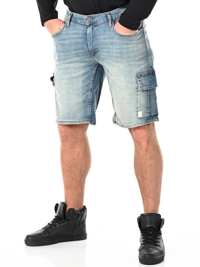 Briac Cargo Shorts - Blå