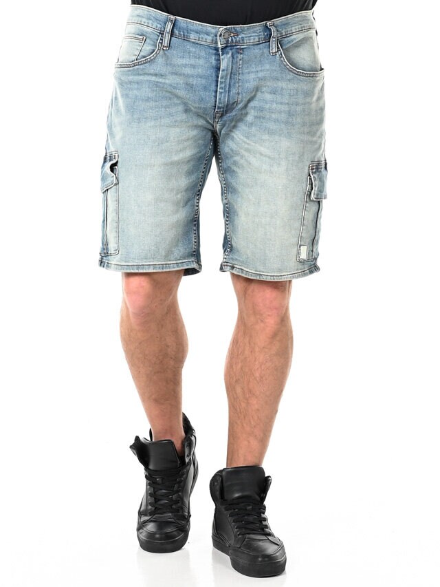 Briac Cargo Shorts - Blå