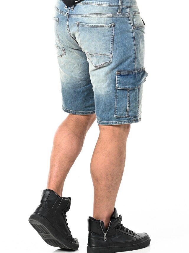 Briac Cargo Shorts - Blå