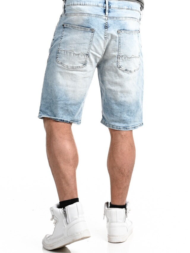 Eamon Denim Shorts - Lyseblå