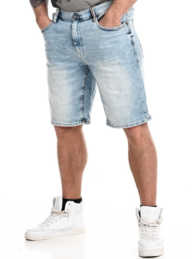 Eamon Denim Shorts - Lyseblå