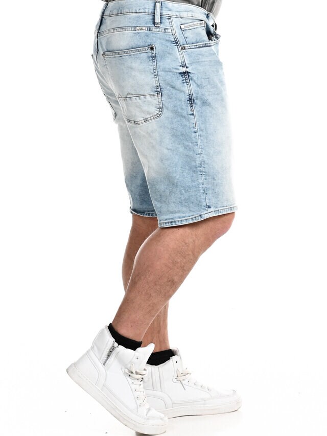 Eamon Denim Shorts - Lyseblå