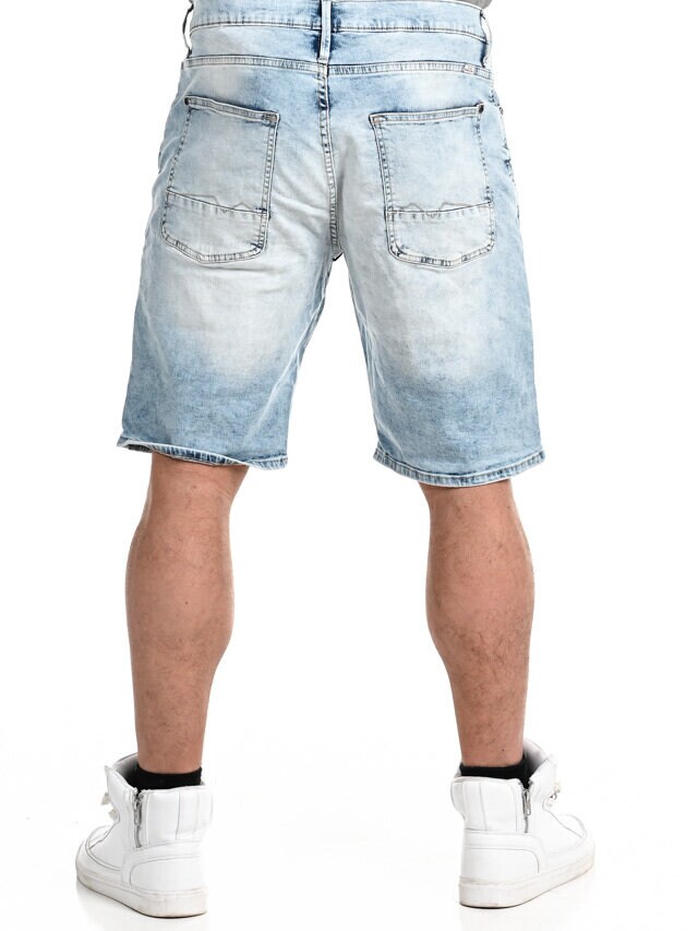 Eamon Denim Shorts - Lyseblå