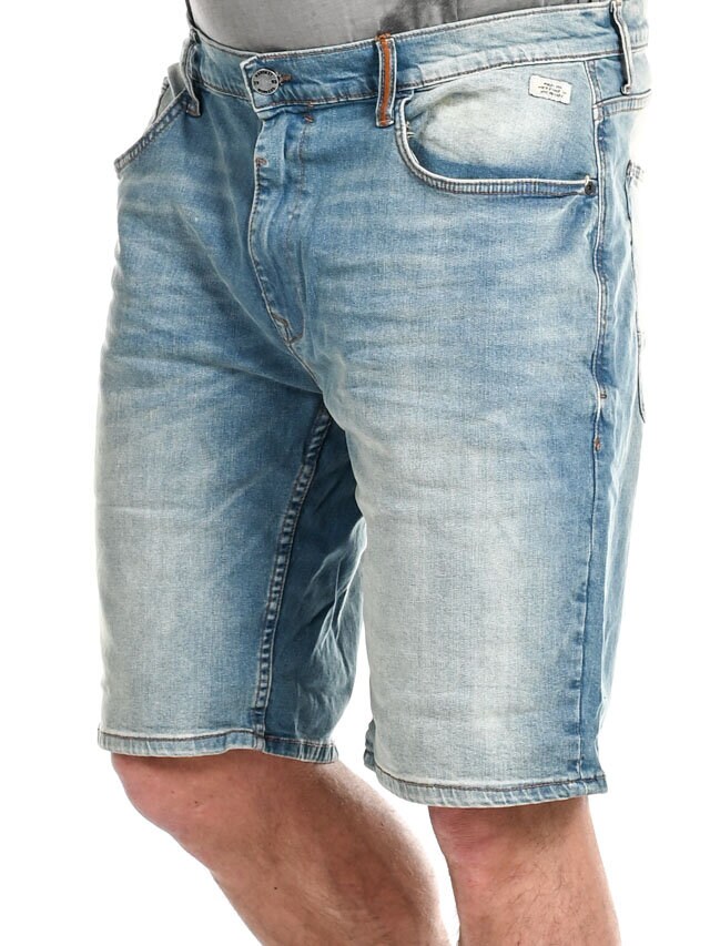 Eamon Denim Shorts - Blå