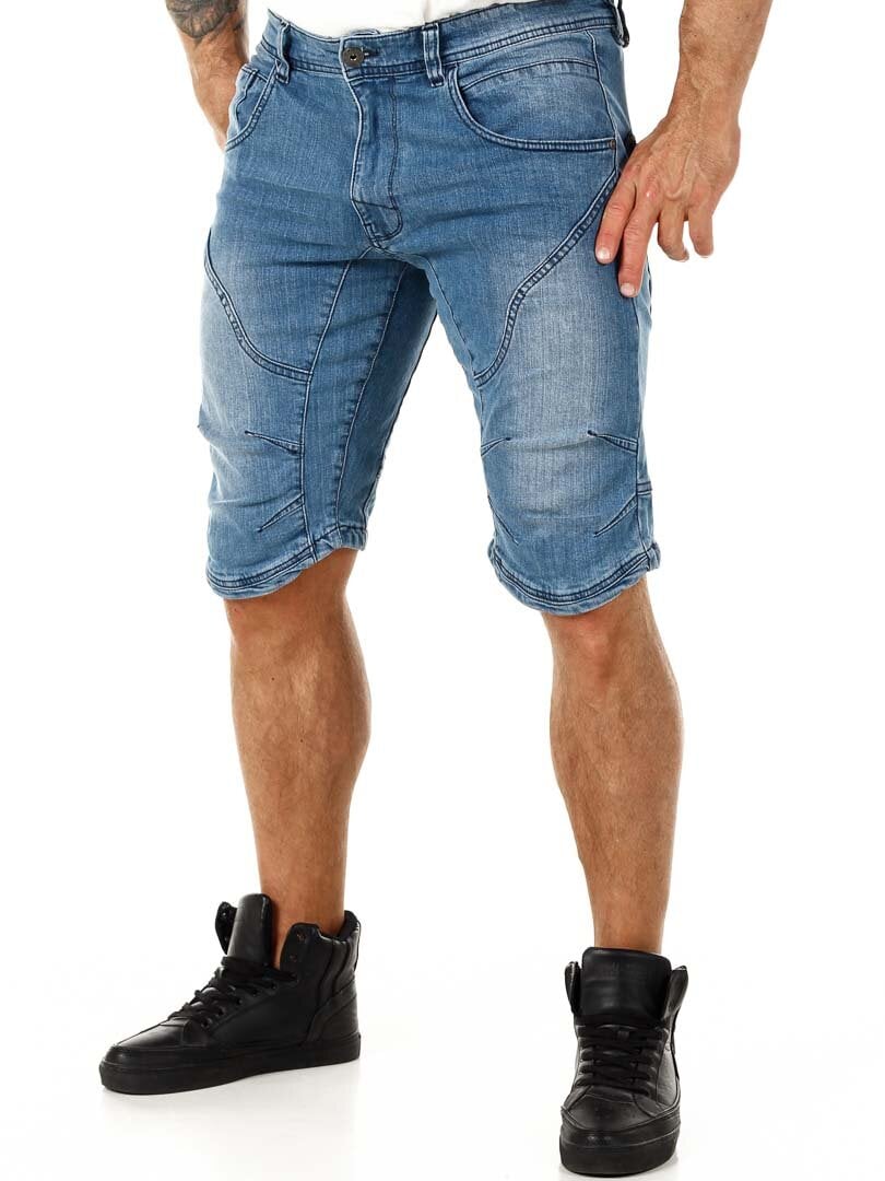Leon Indicode Shorts - Blå
