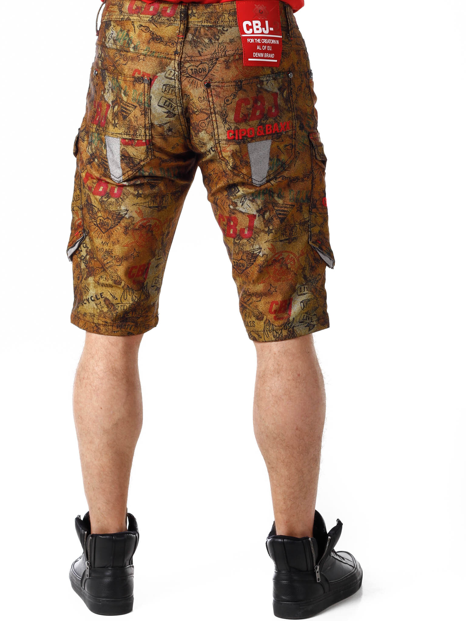 Iron Cipo & Baxx Shorts - Khaki