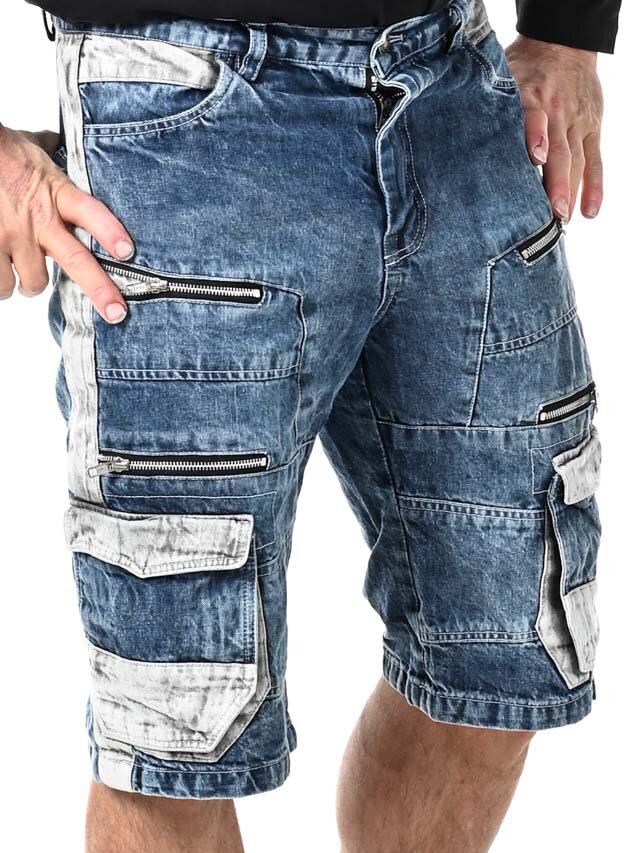 RD Bolt Cargo Shorts - Blå/Grå