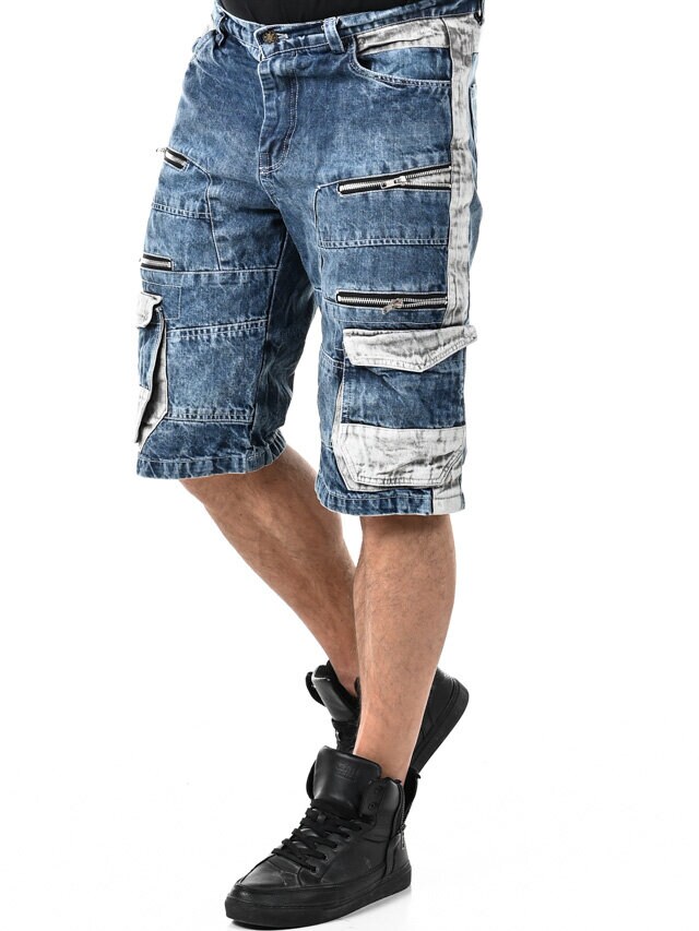 RD Bolt Cargo Shorts - Blå/Grå