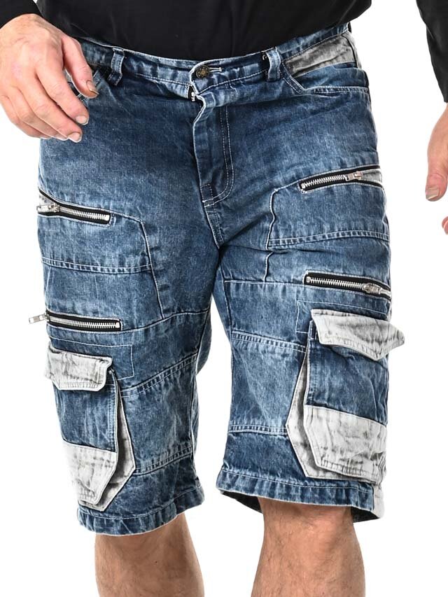 RD Bolt Cargo Shorts - Blå/Grå