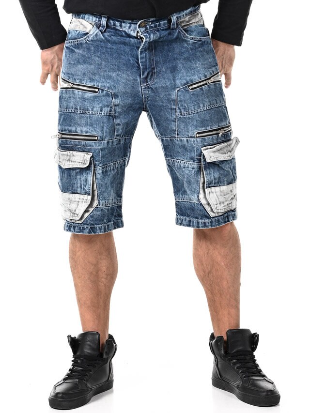 RD Bolt Cargo Shorts - Blå/Grå