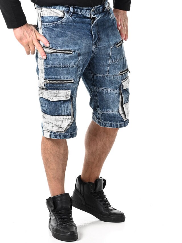 RD Bolt Cargo Shorts - Blå/Grå