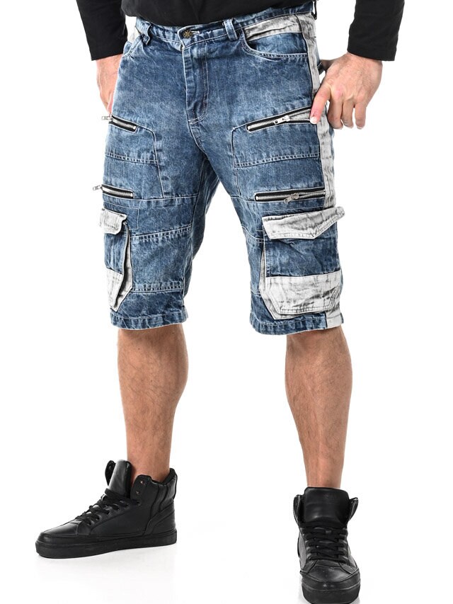 RD Bolt Cargo Shorts - Blå/Grå