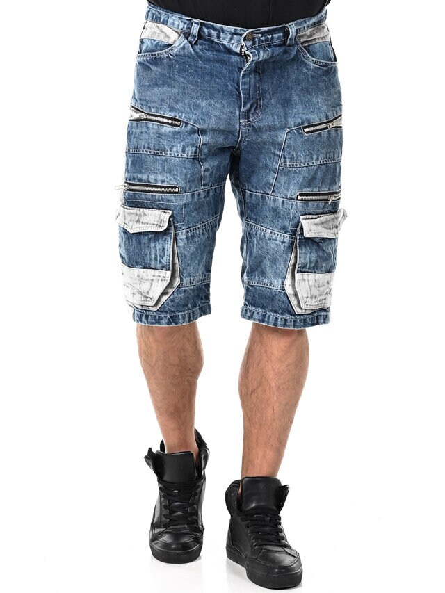 RD Bolt Cargo Shorts - Blå/Grå