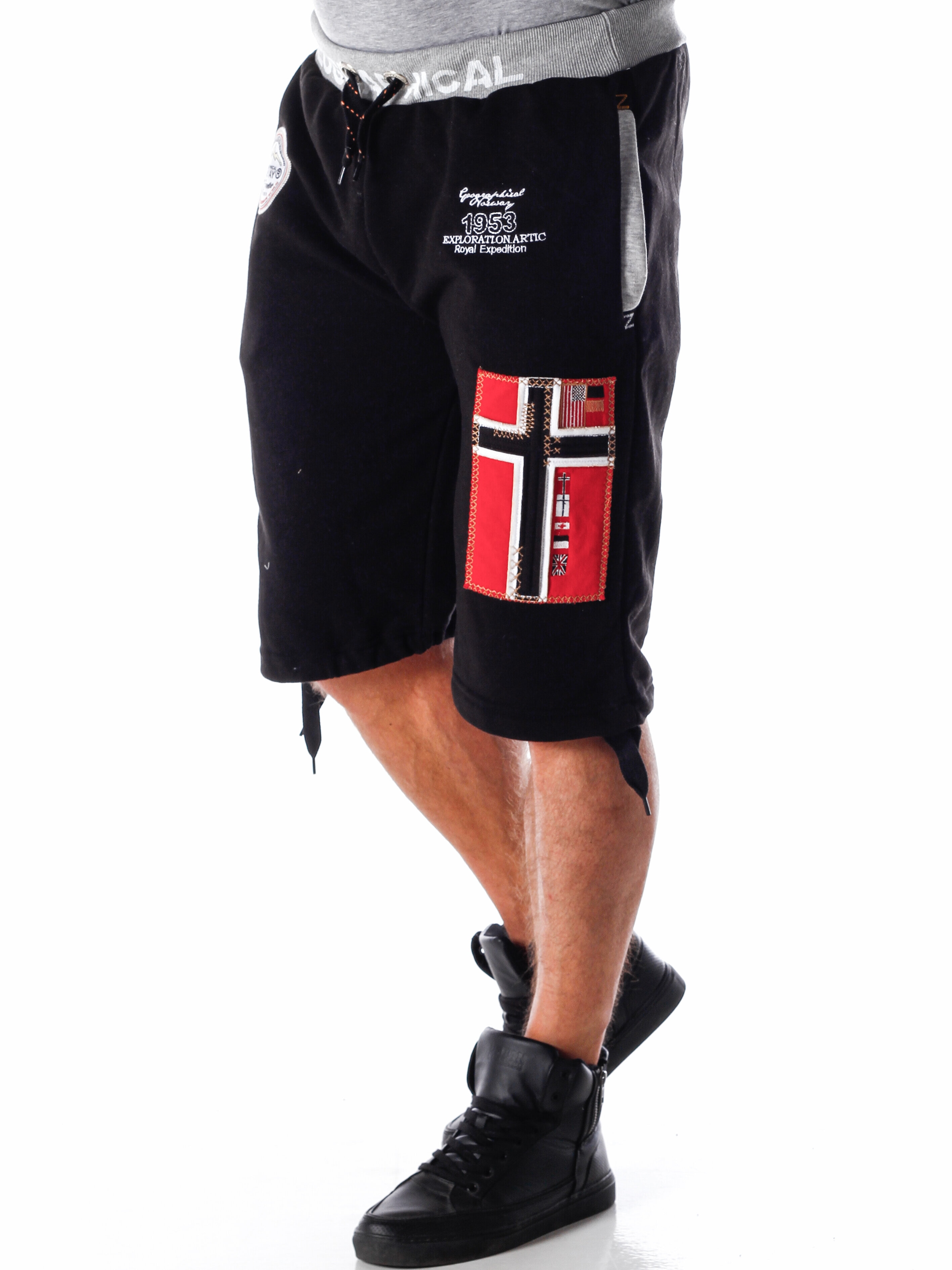 Geo Norway Bermuda Shorts - Svart