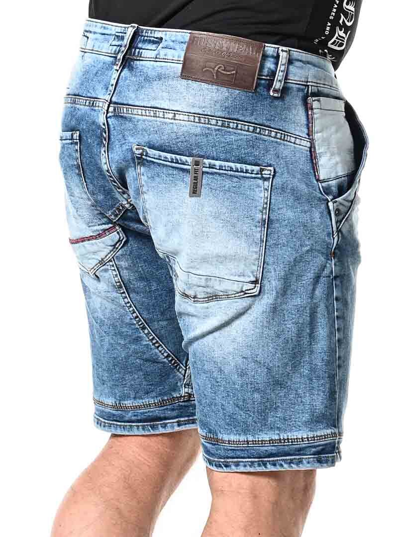 Balistic Denim Shorts -Blå