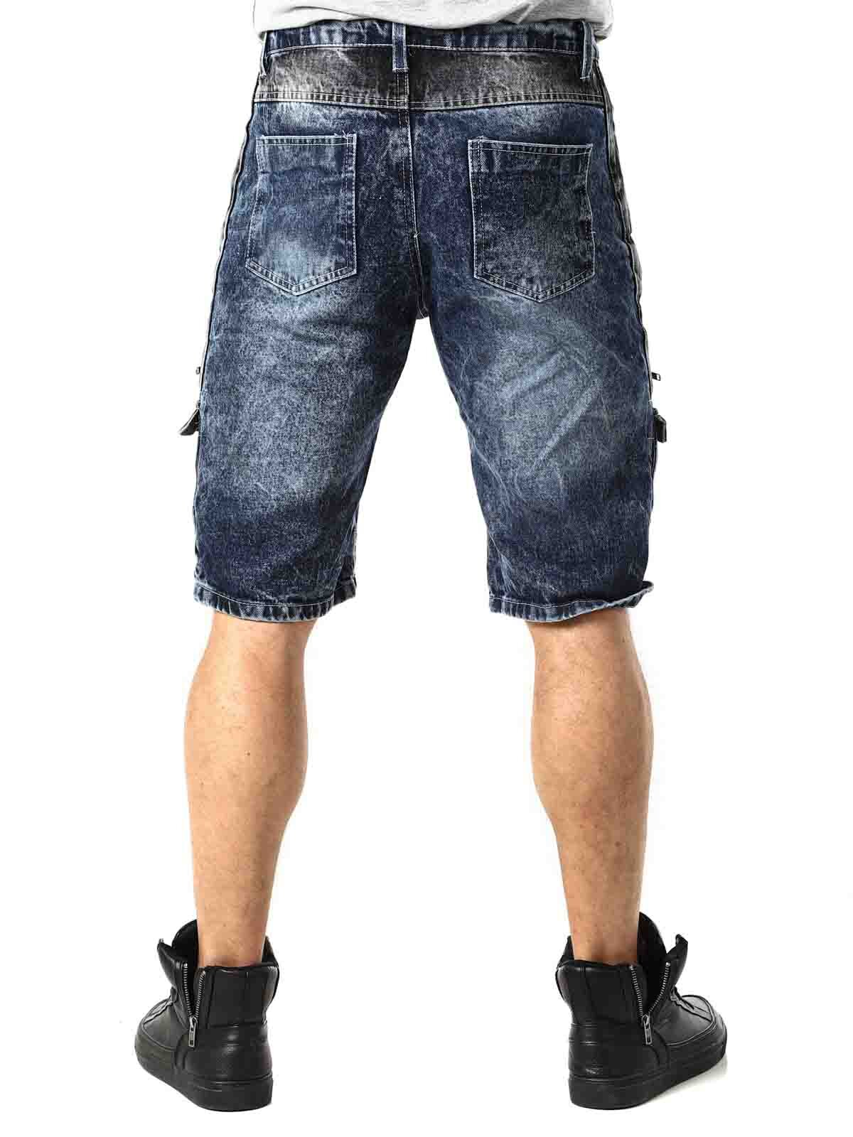 RD Bolt Cargo Shorts - Blå/Svart
