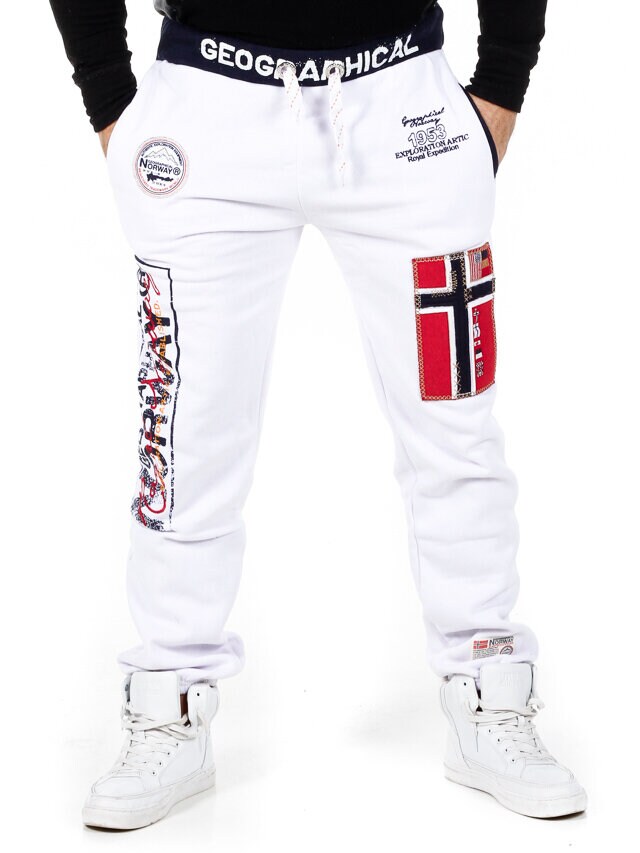 Geo Norway Joggebukse - Hvit