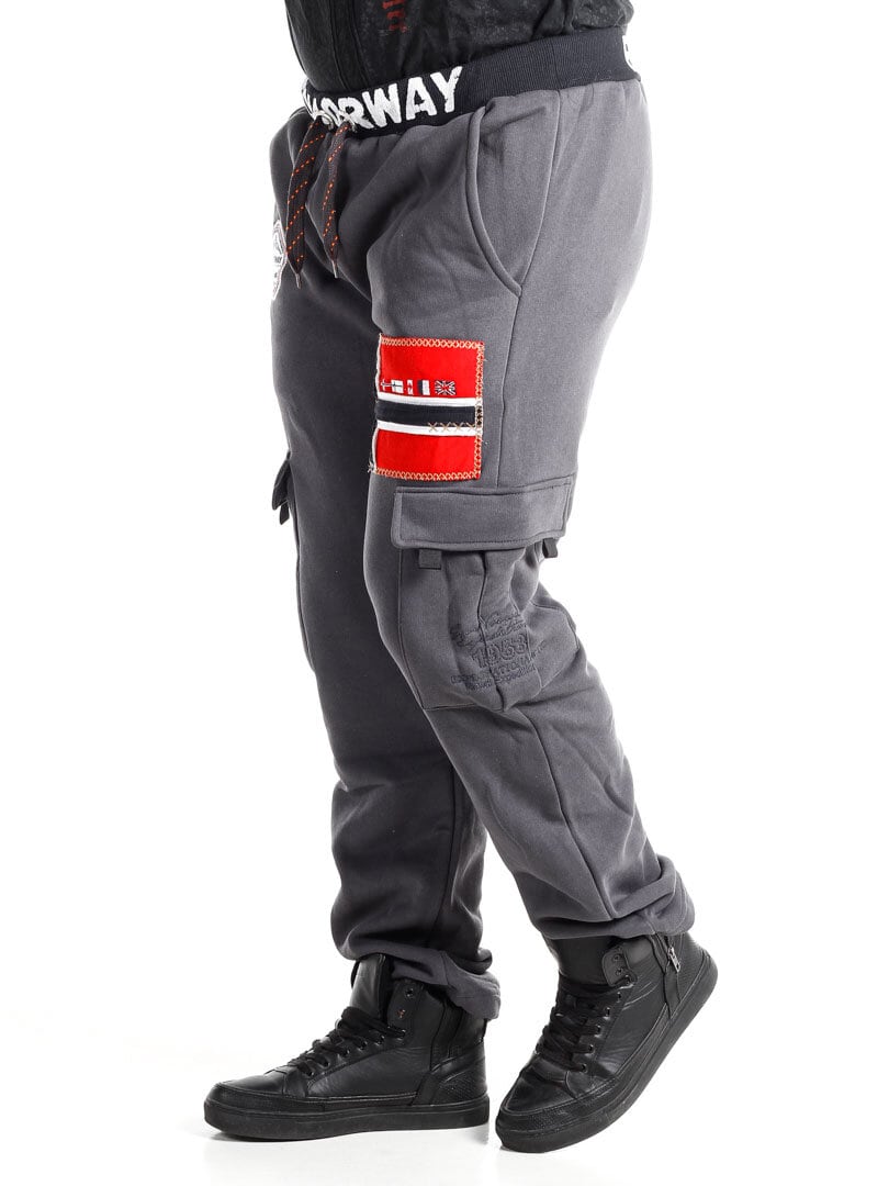 Geo Norway Cargo joggebukse - Mørkegrå