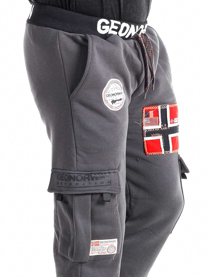 Geo Norway Cargo joggebukse - Mørkegrå