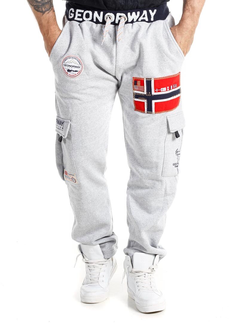 Geo Norway Cargo joggebukse - Grå
