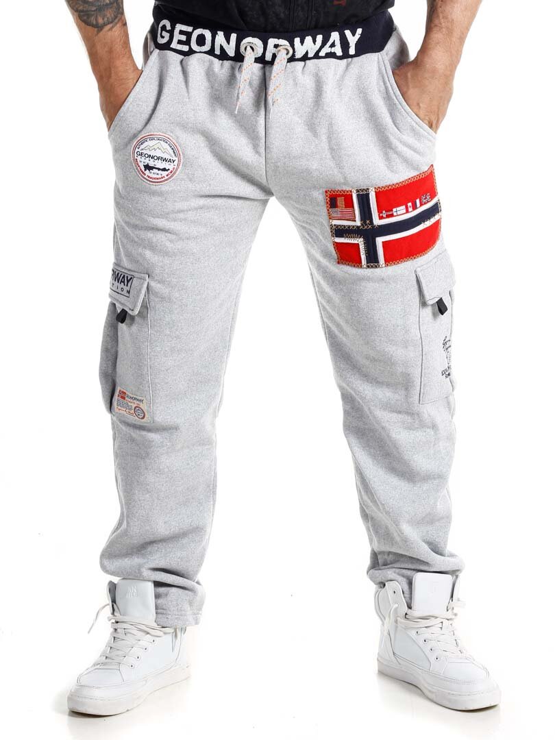 Geo Norway Cargo joggebukse - Grå