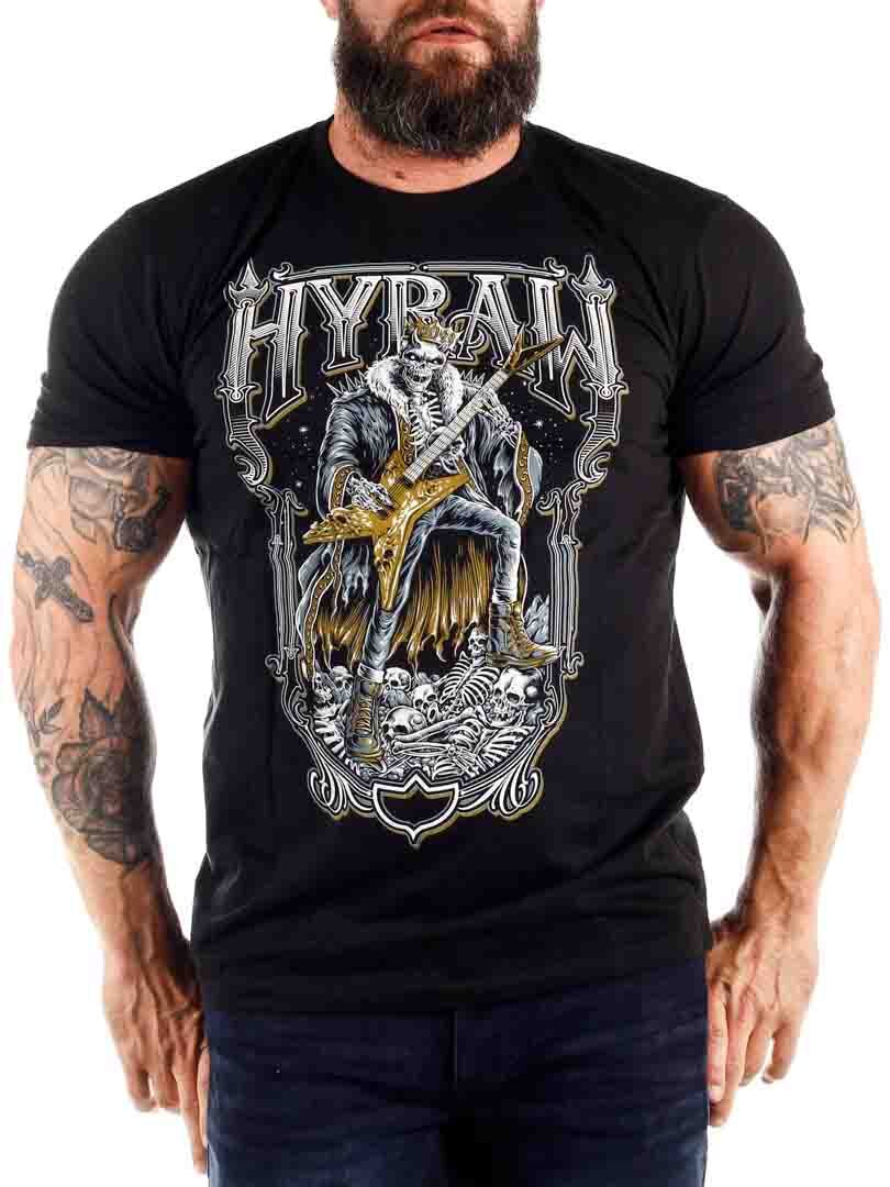 Hyraw Guitare Hero T-skjorte - Svart