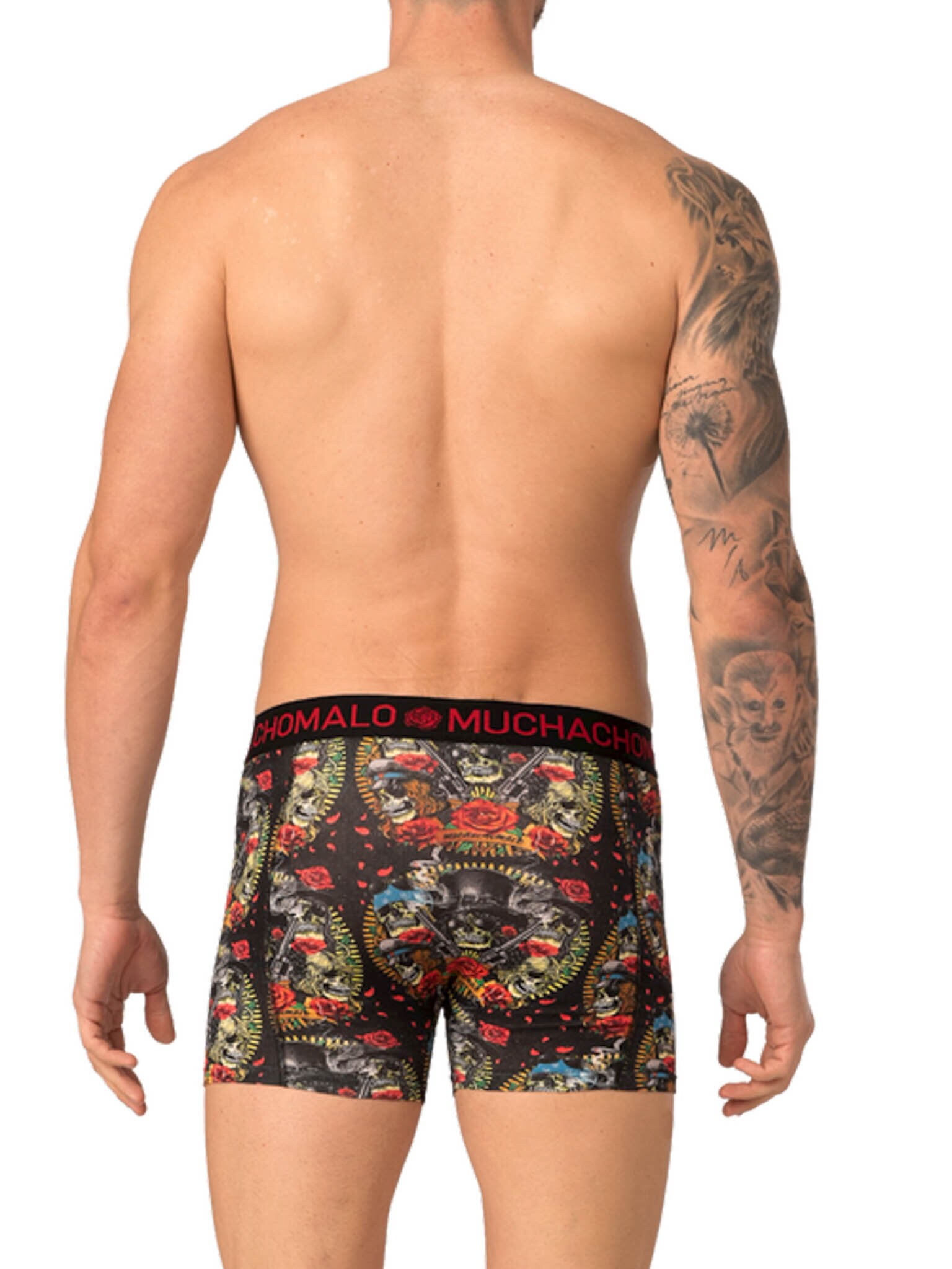 2-Pack Guns N´ Roses Boxere - Svart/Rød