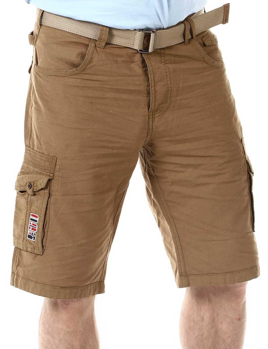 Geo Norway Cargo Shorts khaki_2.jpg