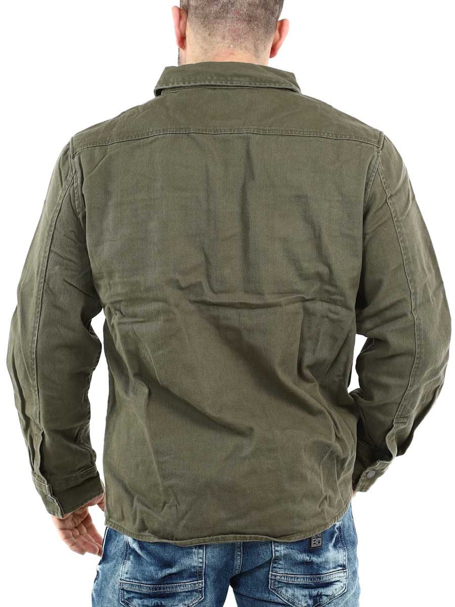 Heavy Twill Brandit Shirt Green_5.jpg