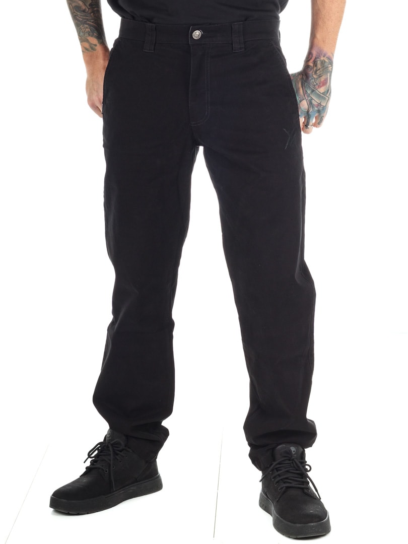 Hyraw Black Cross Chinos - Svart_3.jpg