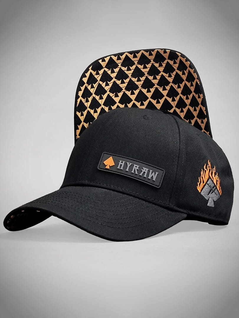 Hyraw Orange Rules Baseball cap.jpg