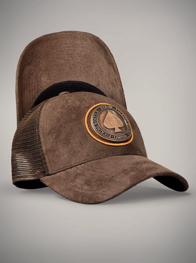 Hyraw Trucker Metal Ace Keps - Brun 1.jpg