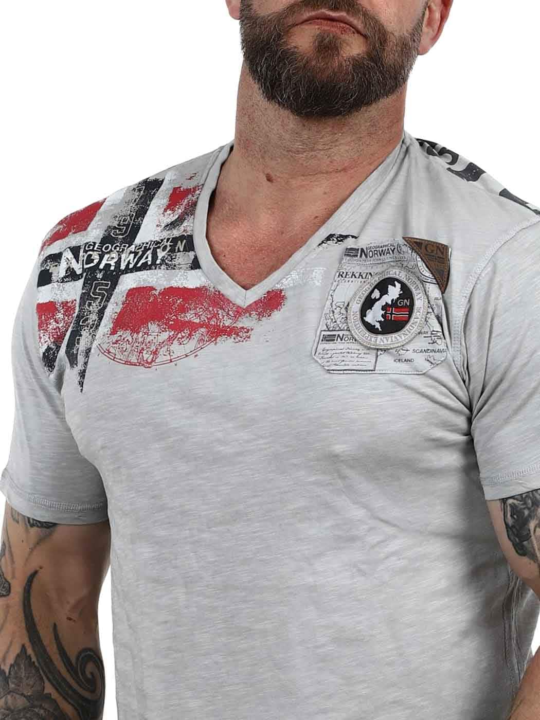 Jamo Geo Norway Tshirt  lightgrey_3.jpg