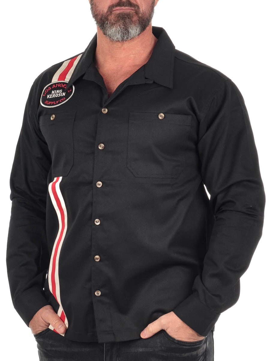 King Kerosin Los Angeles Supply Shirt Black KKI55009_3.jpg