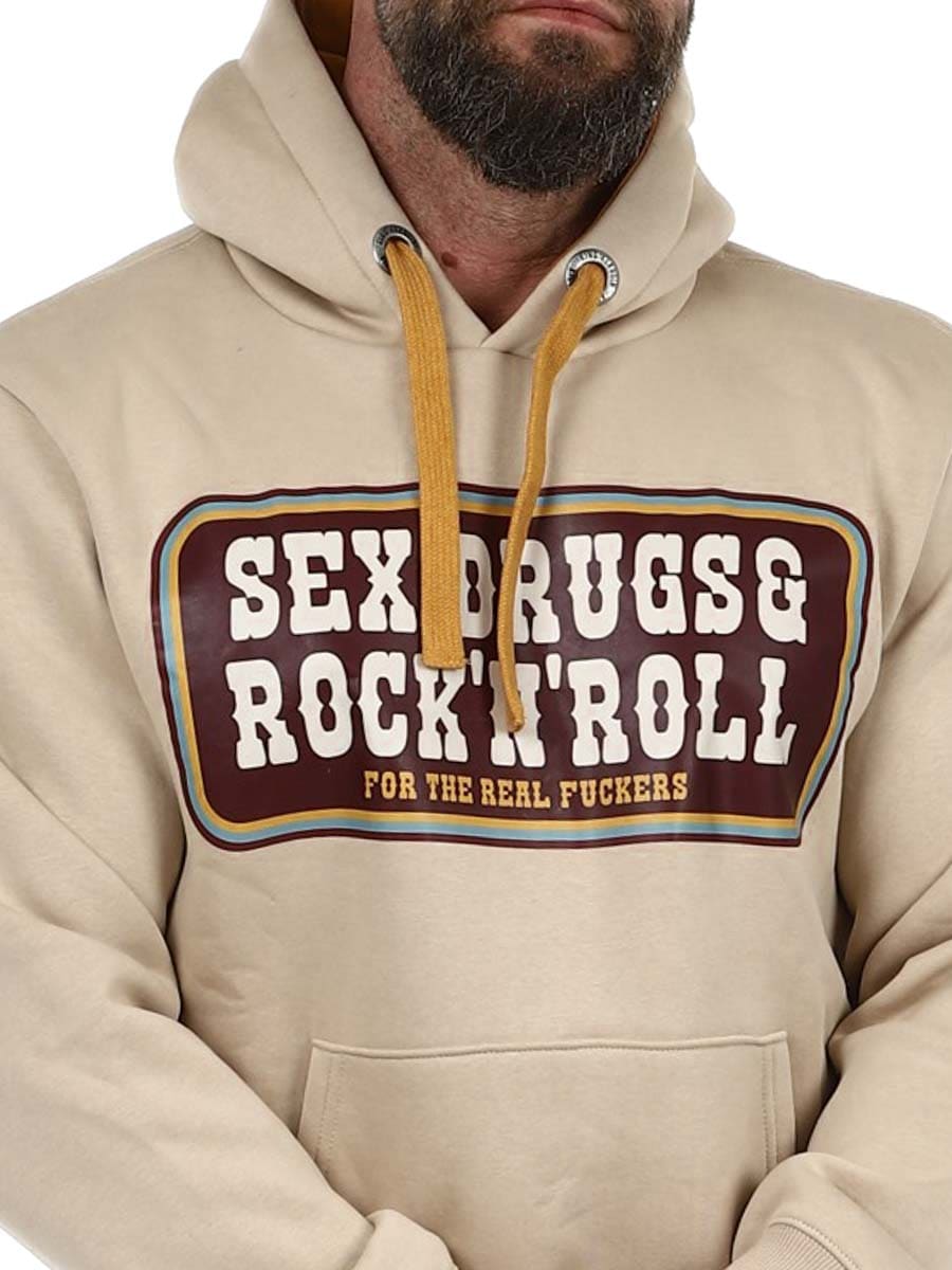 King Kerosin Rock N Roll Hoodie - Beige new_3.jpg