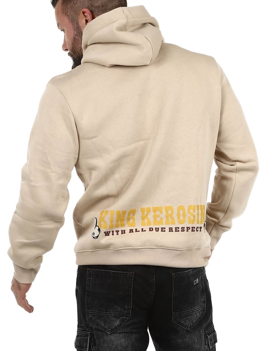 King Kerosin Rock N Roll Hoodie - Beige new_4.jpg