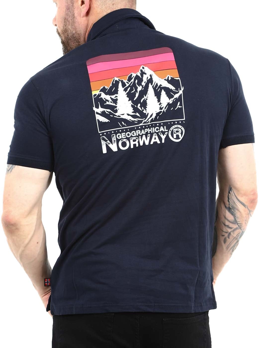 Kumping Geo Norway Polo Dark Blue_5.jpg