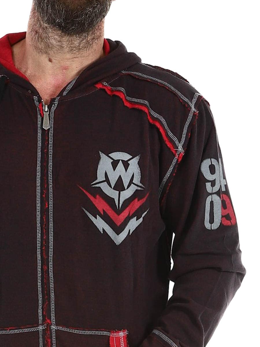Loud Af Wornstar Zip Hoodie red_4.jpg