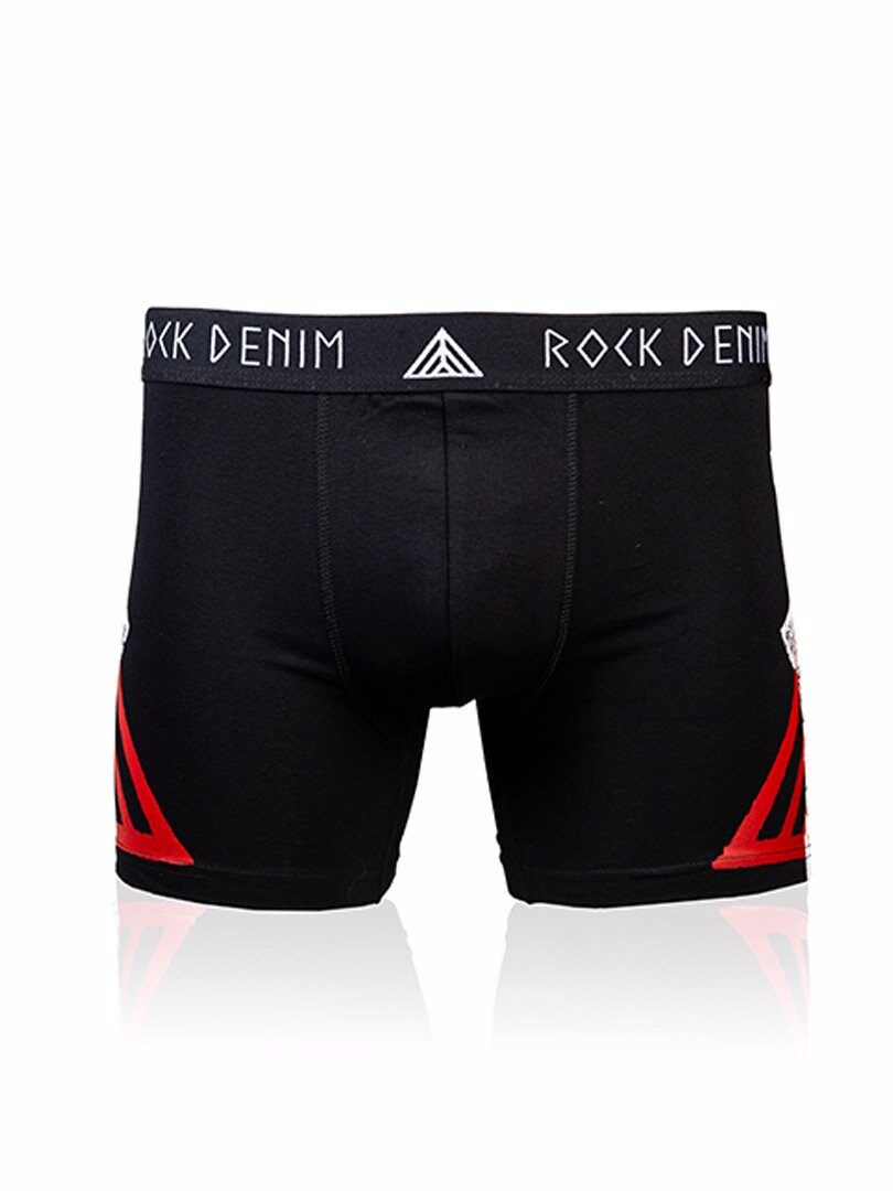 4-pack RockDenim Viking Sword Boxere - Svart